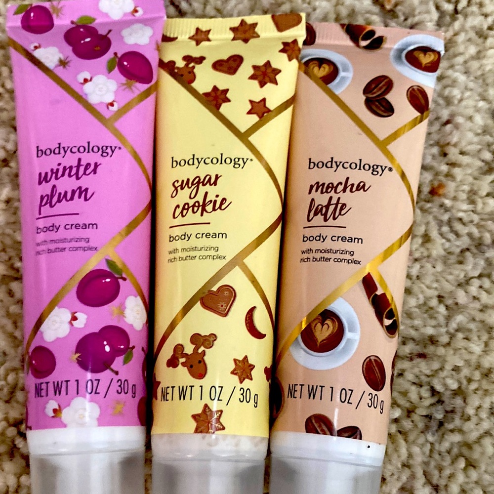 Bodycology set of three Christmas theme lotions